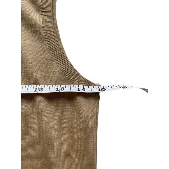 Ralph Lauren Purple Label Cashmere and Silk Sleeveless Turtleneck Sweater Size S - Picture 3 of 6